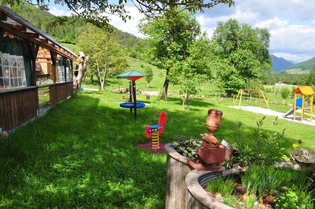 Mostheuriger Steyrdurchbruchalm Leonstein Exterior photo